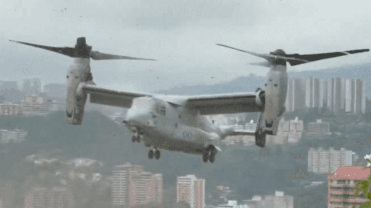 Estados Unidos realiza ejercicio militar en su embajada en Venezuela: helicópteros con tropas aterrizaron en Caracas