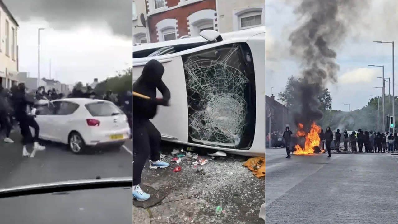 Belfast arde: disturbios reflejan la creciente tensión migratoria en Europa