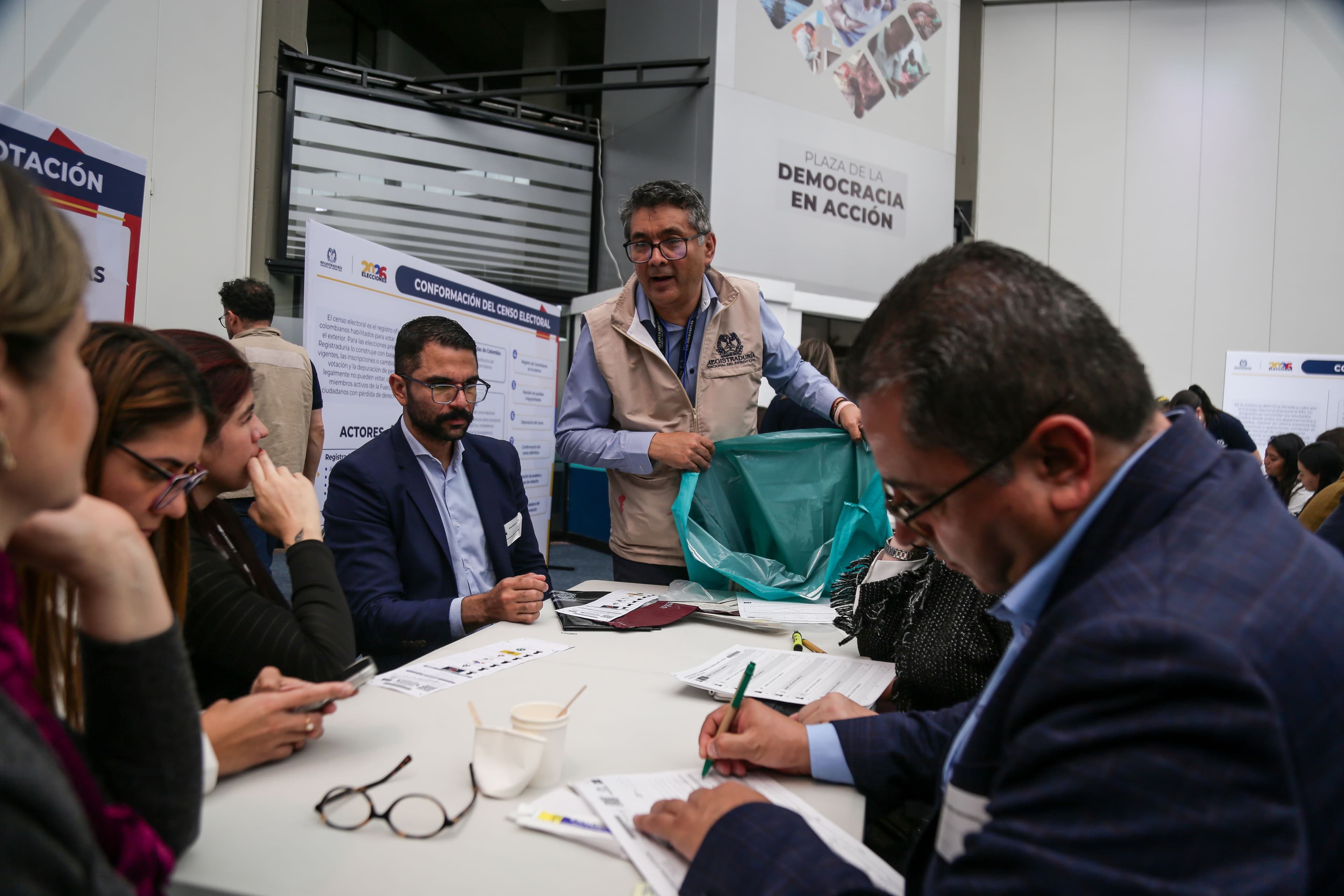 Organismos internacionales respaldaron a la Registraduría tras los cuestionamientos de Gustavo Petro al preconteo de la primera vuelta presidencial. Créditos: Colprensa