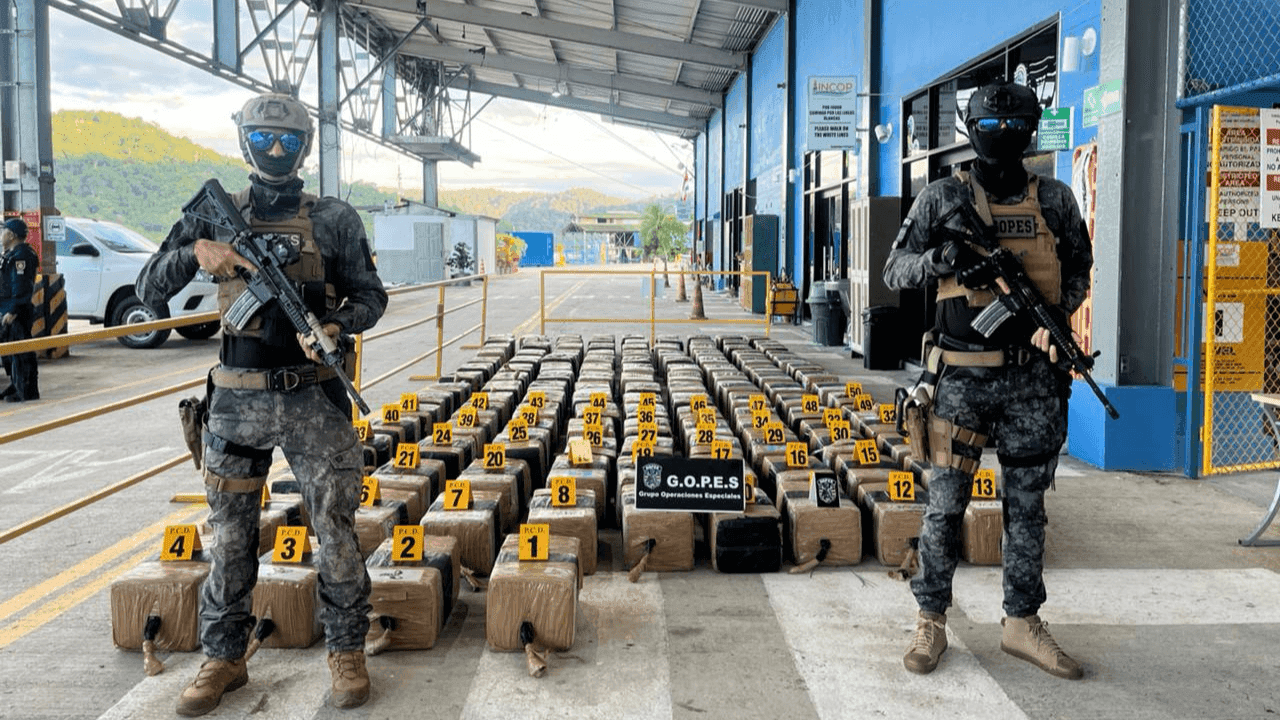 Incautan 2,6 toneladas de cocaína en operación entre Colombia y Costa Rica: avaluadas en 20 millones de dólares