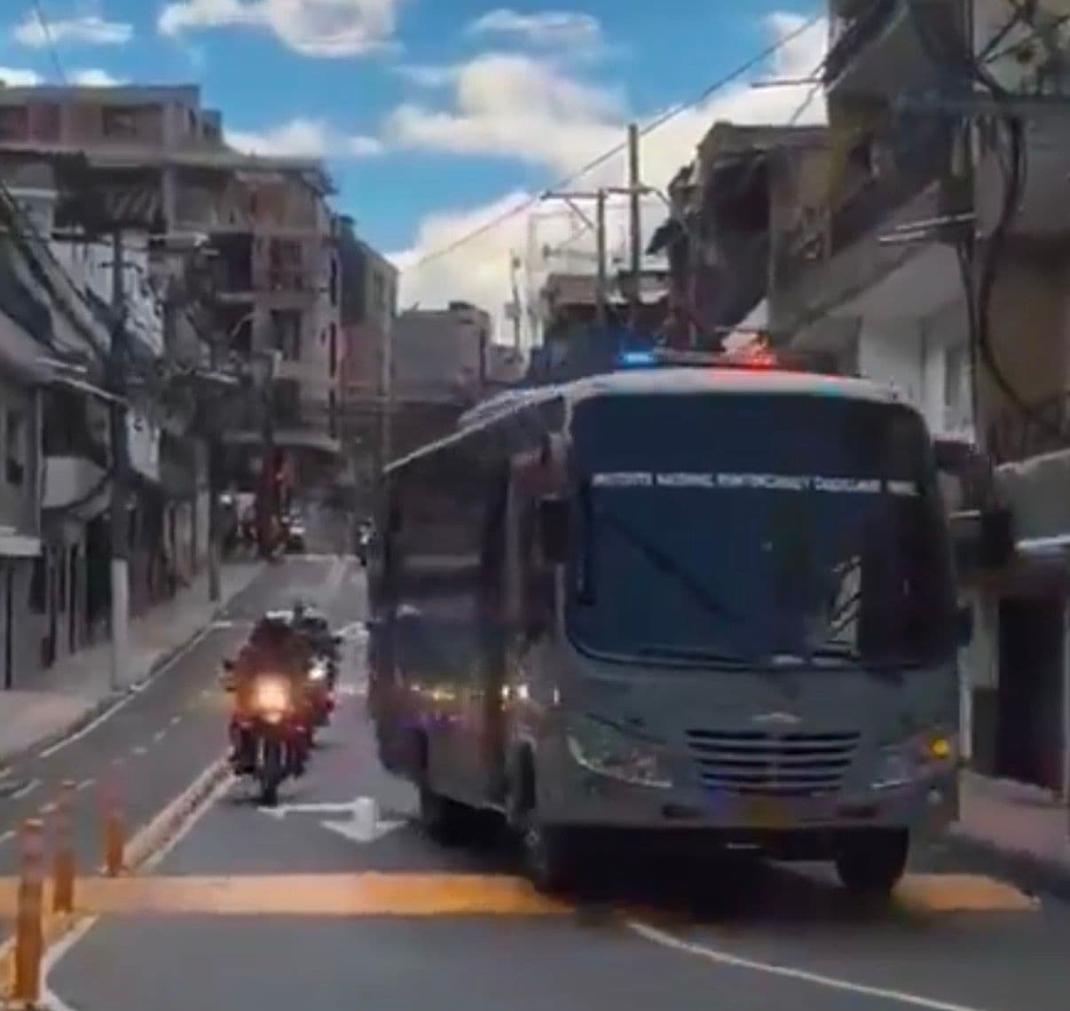 Un operativo especial se realizó en la cárcel de Itagüí donde permanecían los integrantes de la llamada Oficina. Foto: INPEC