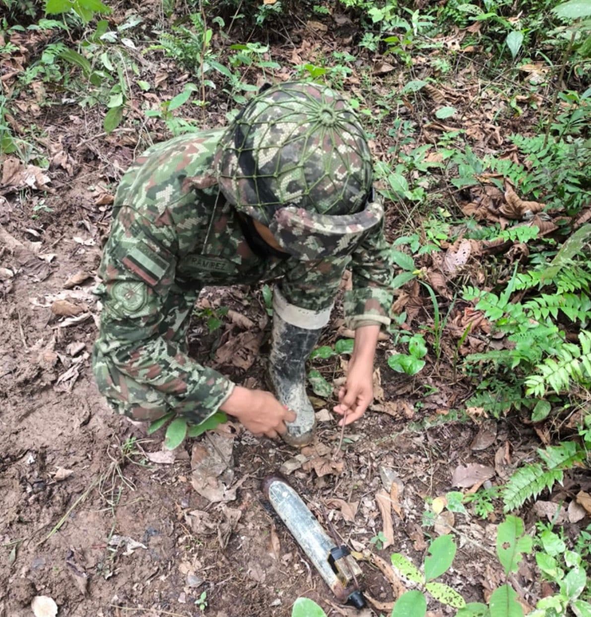 Denuncian instalación de cuatro artefactos explosivos del ELN en un camino veredal de Arauca