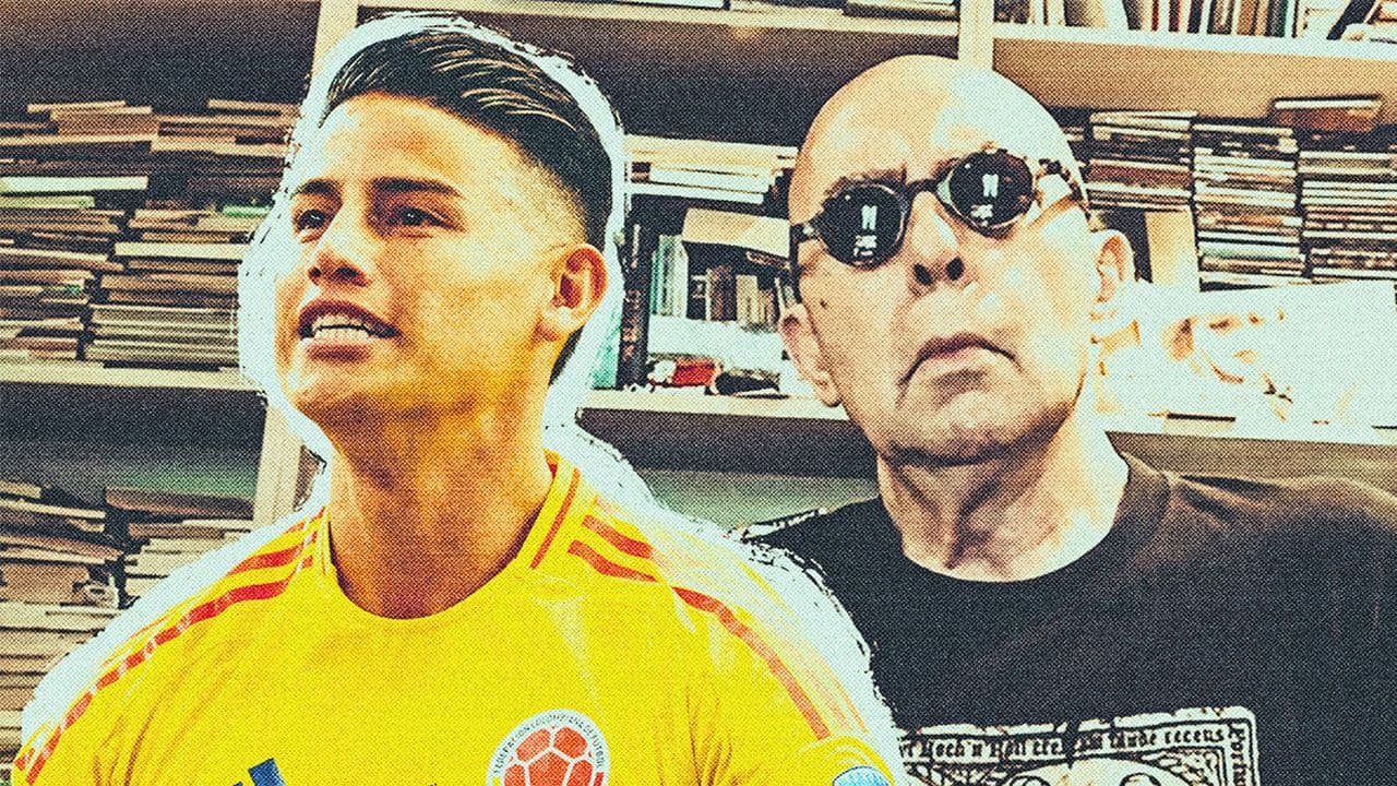 James Rodríguez y el Indio Solari 