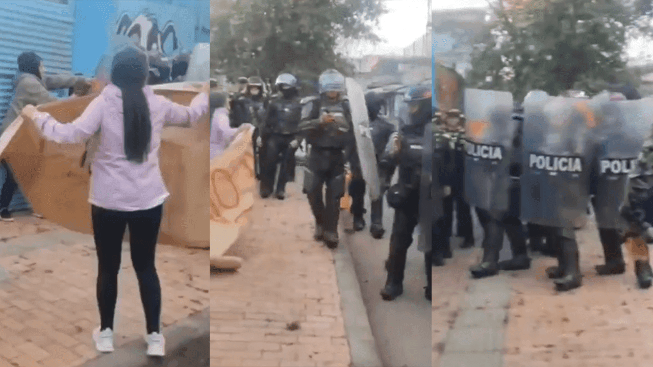 Desalojo en Fontibón en medio de disturbios deja a más de 50 animales bajo protección del Distrito