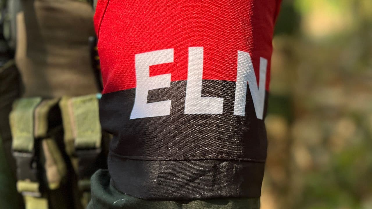 La disputa en el frente occidental del ELN  se presenta por tener el control de los negocios ilegales .  Crédito: X Delegación ELN.