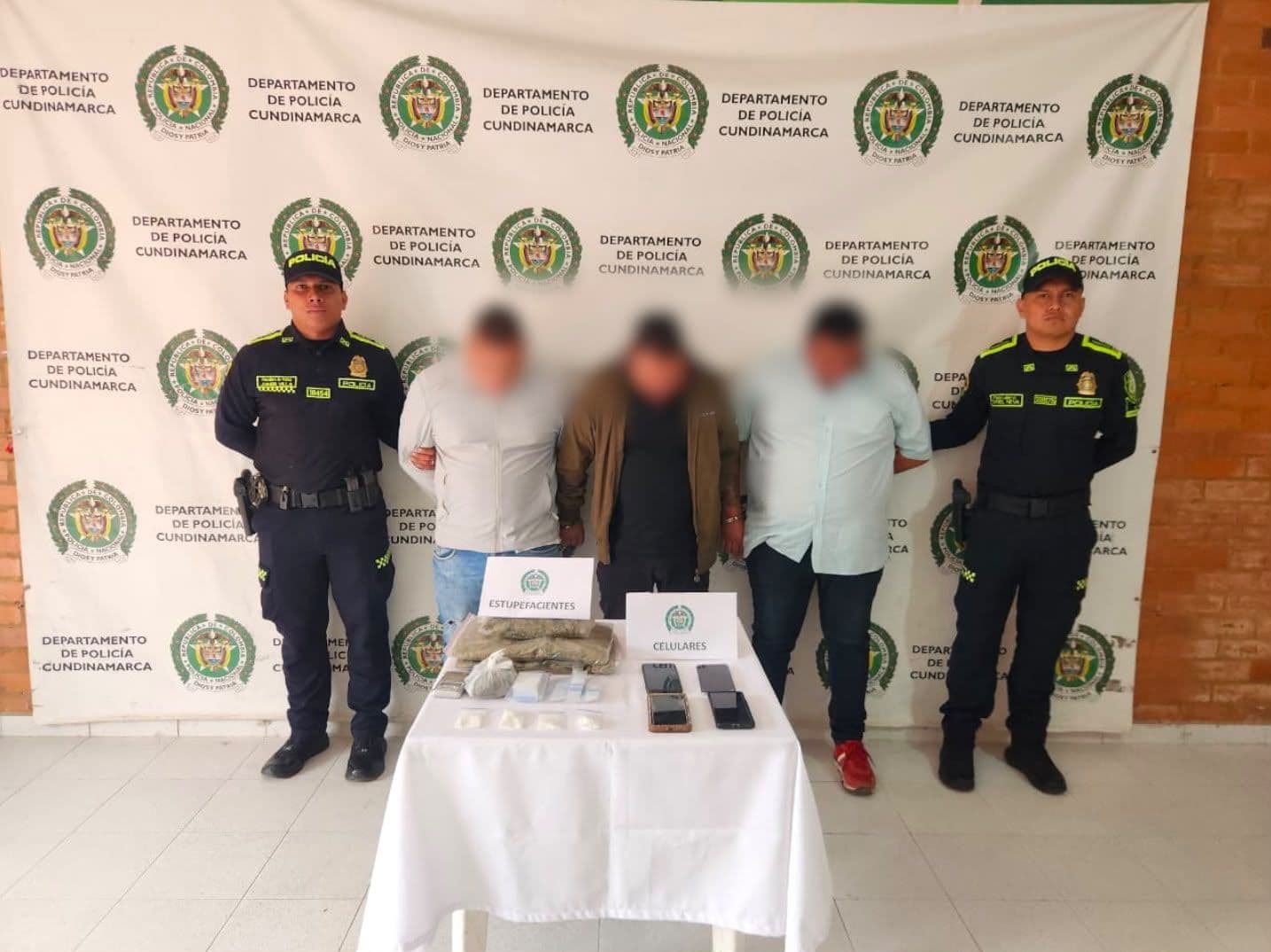 Policía y Fiscalía desarticulan estructura ilegal de transporte de explosivos. Foto: Policía
