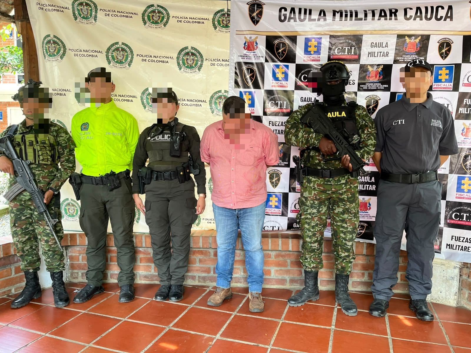 Capturado en Cauca presunto operador logístico de estructuras de alias Iván Mordisco, uno de los más buscados de Caquetá