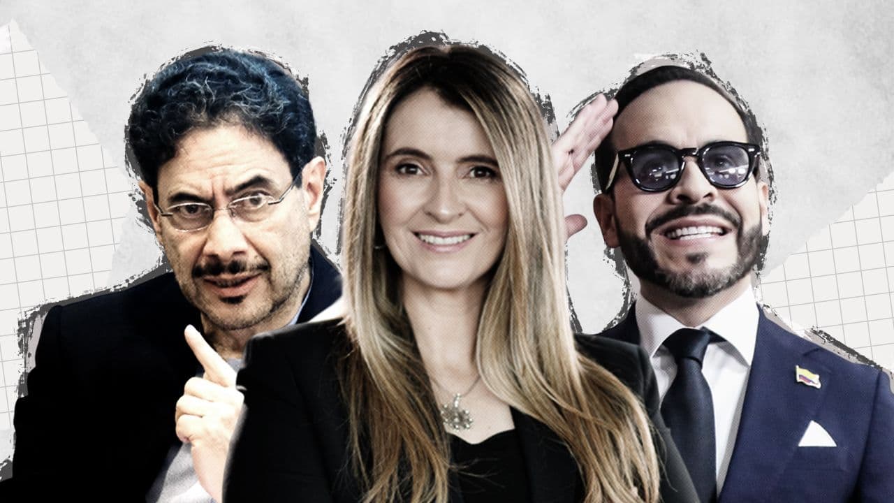 Iván Cepeda, Paloma Valencia y Abelardo de la Espriella | Crédito: Colprensa