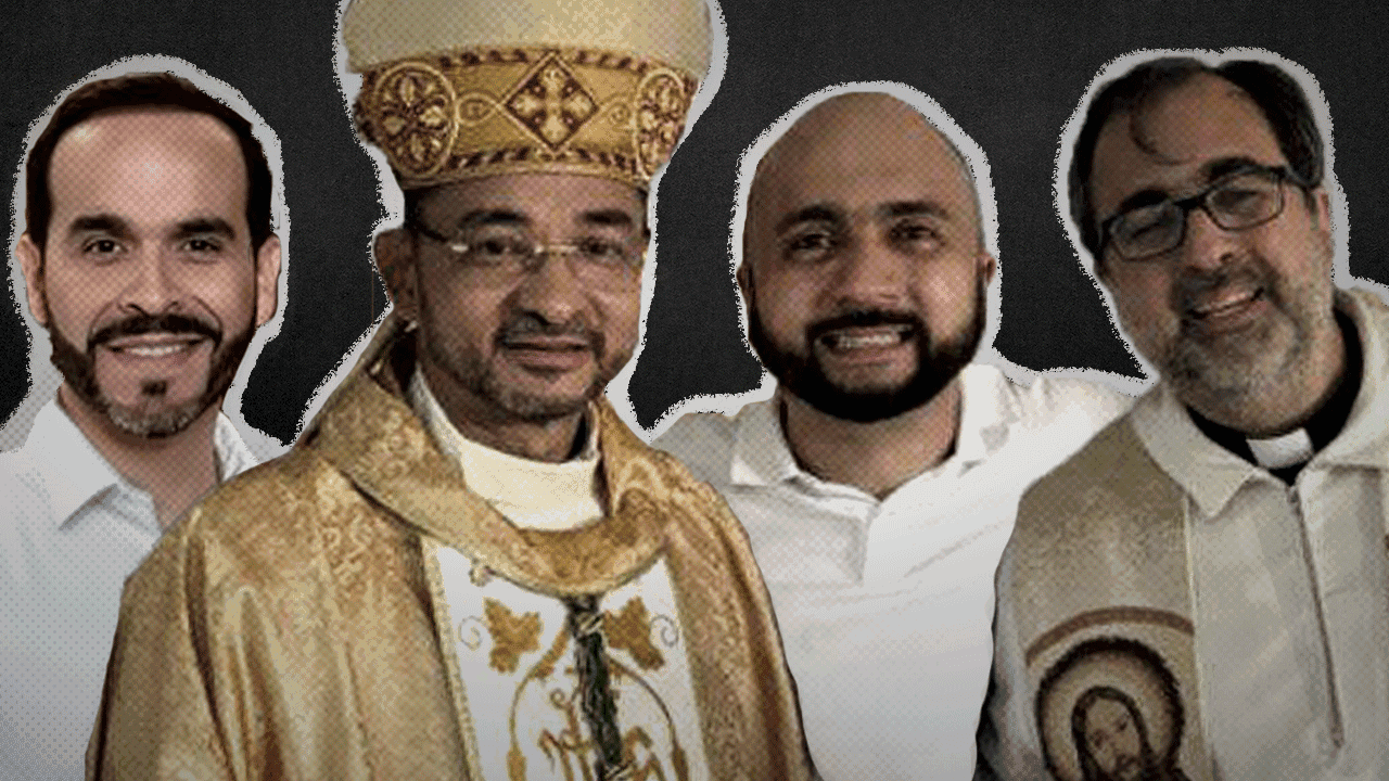 El enigmático rito al que invitaron a un obispo, un exorcista y dos primos del presidente De la Espriella