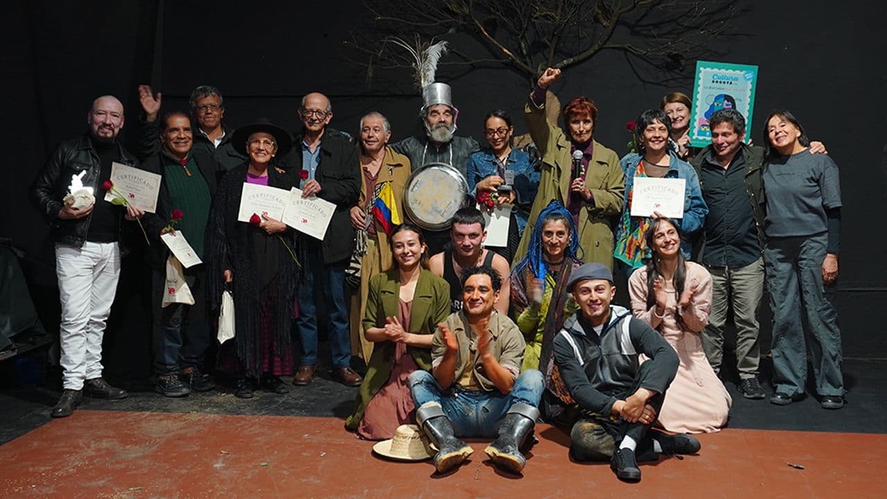Elenco Postales del Desarraigo del Teatro La Candelaria
