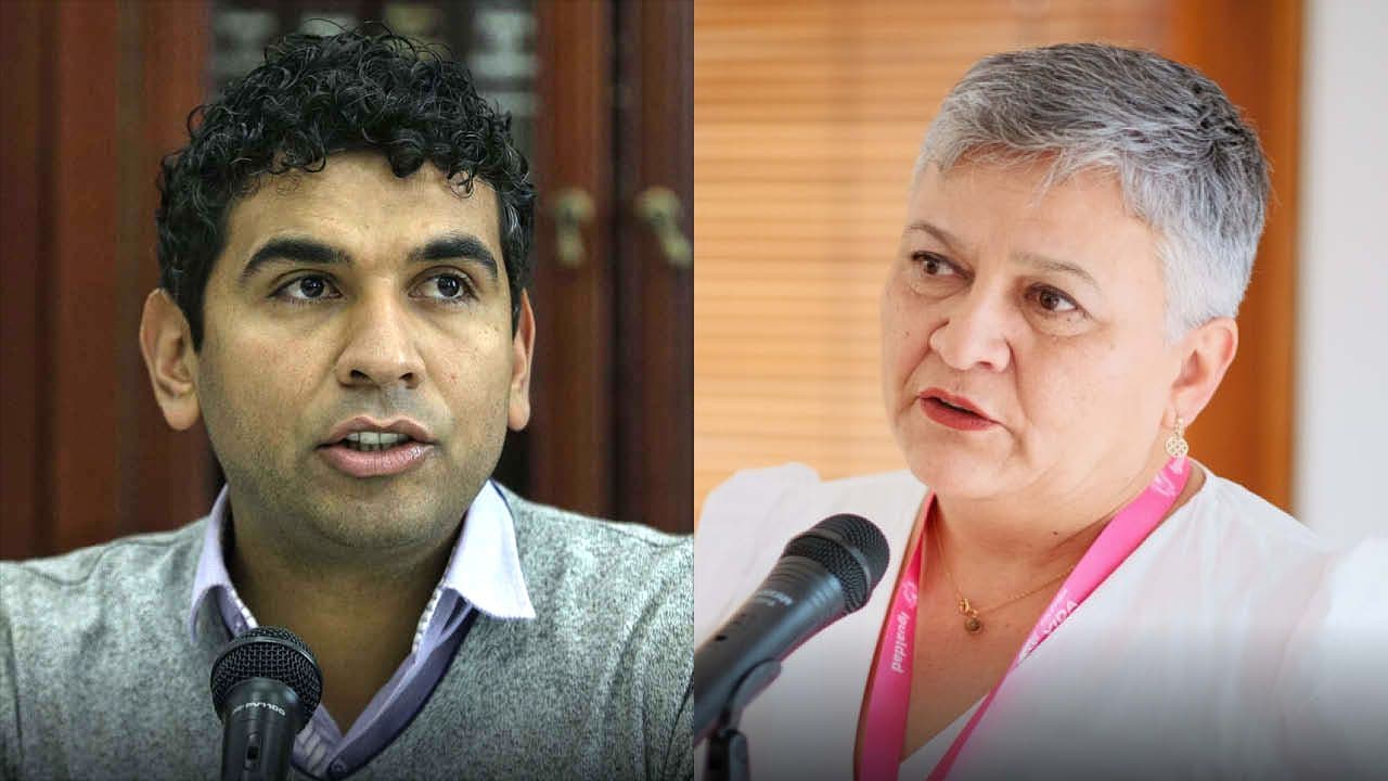 David racero y Luz María Múnera