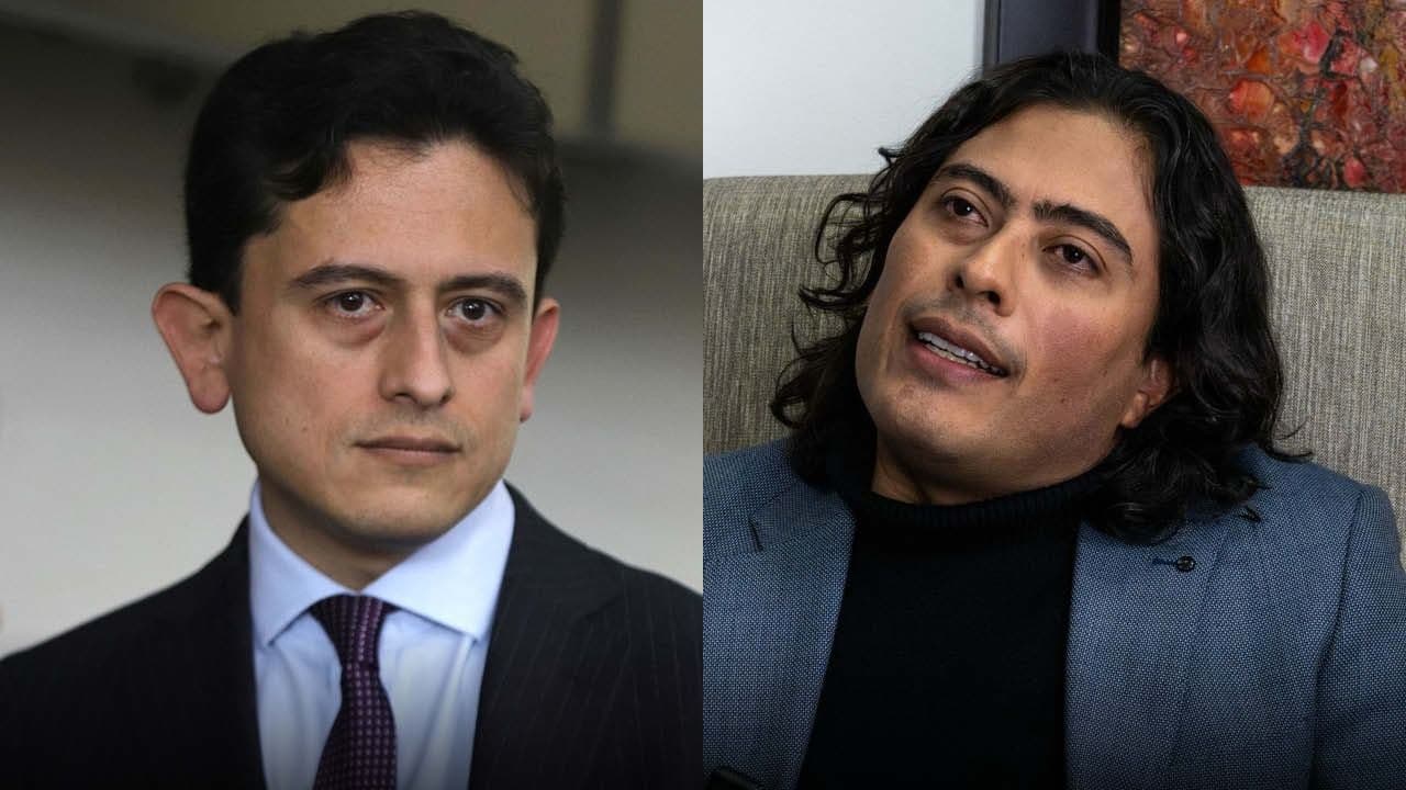 Luis Carlos Reyes y Nicolás Petro Luis Carlos Reyes y Nicolás Petro