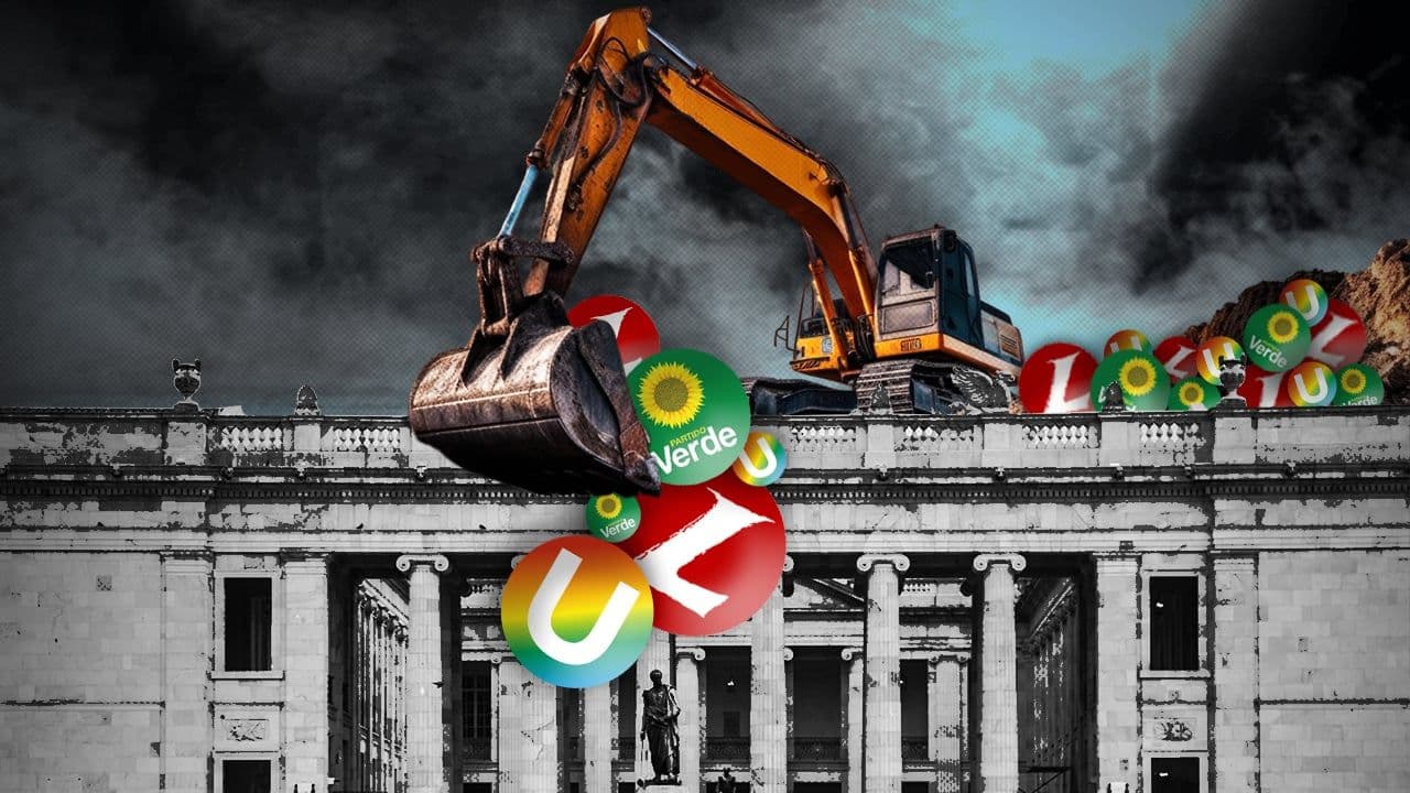 Maquinarias en el Pacto