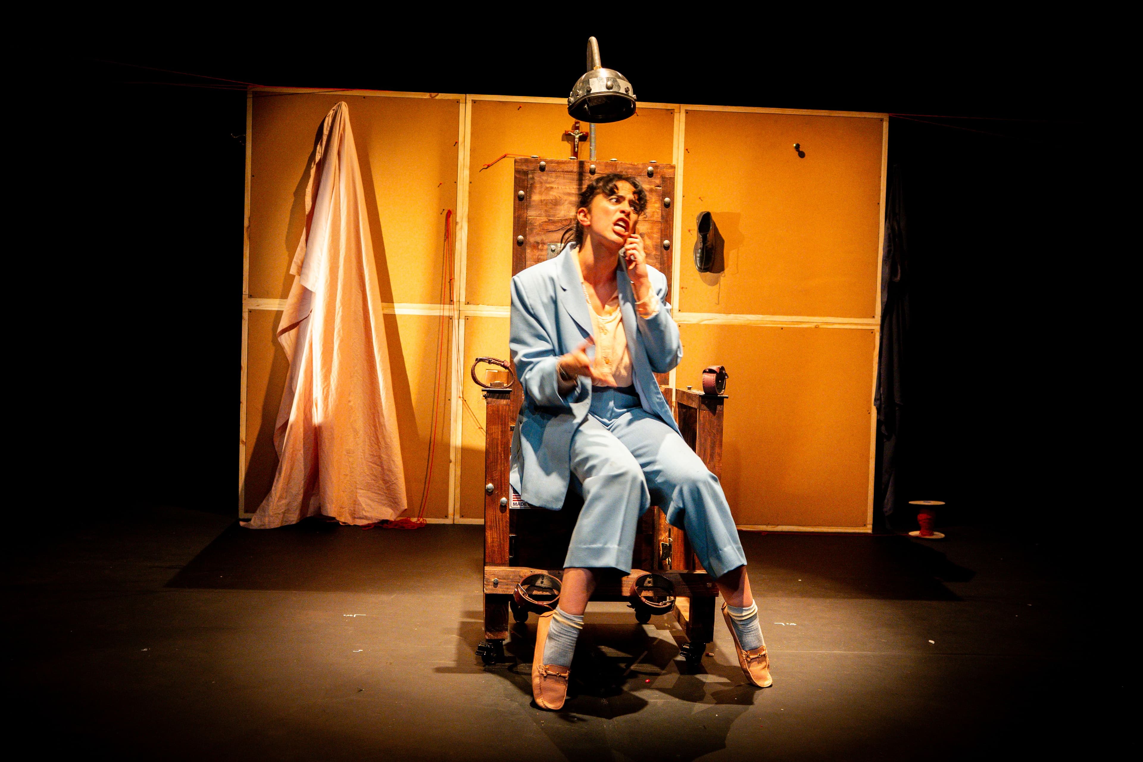 Daniela Cristo en su monólogo de Tania y La Bestia.