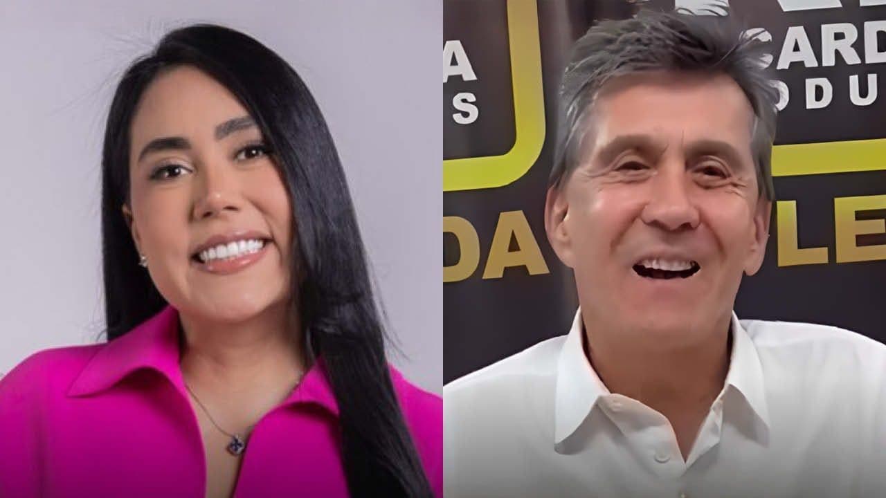 María Paula Escorcia y Ricardo Leyva