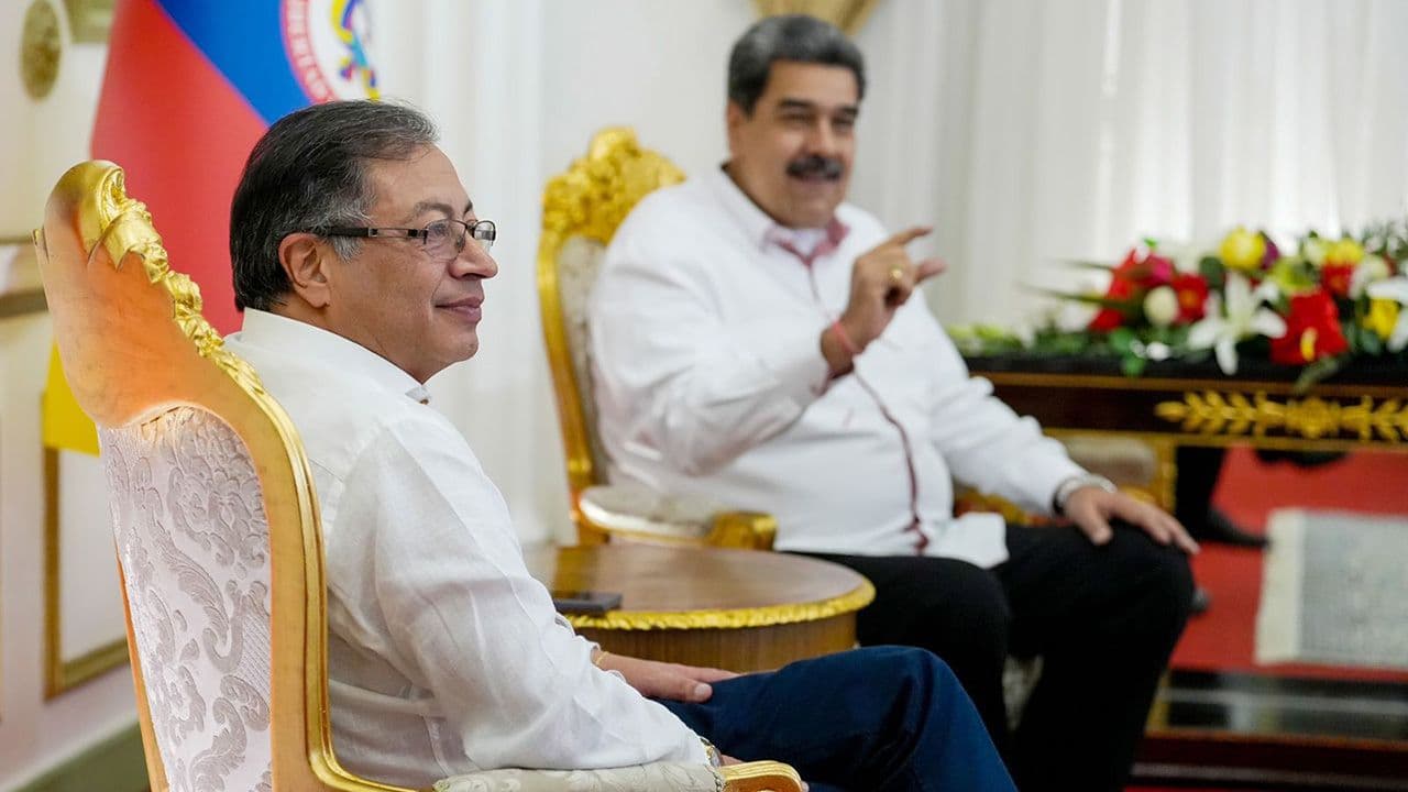 Presidente Petro y Nicolás Maduro Moros