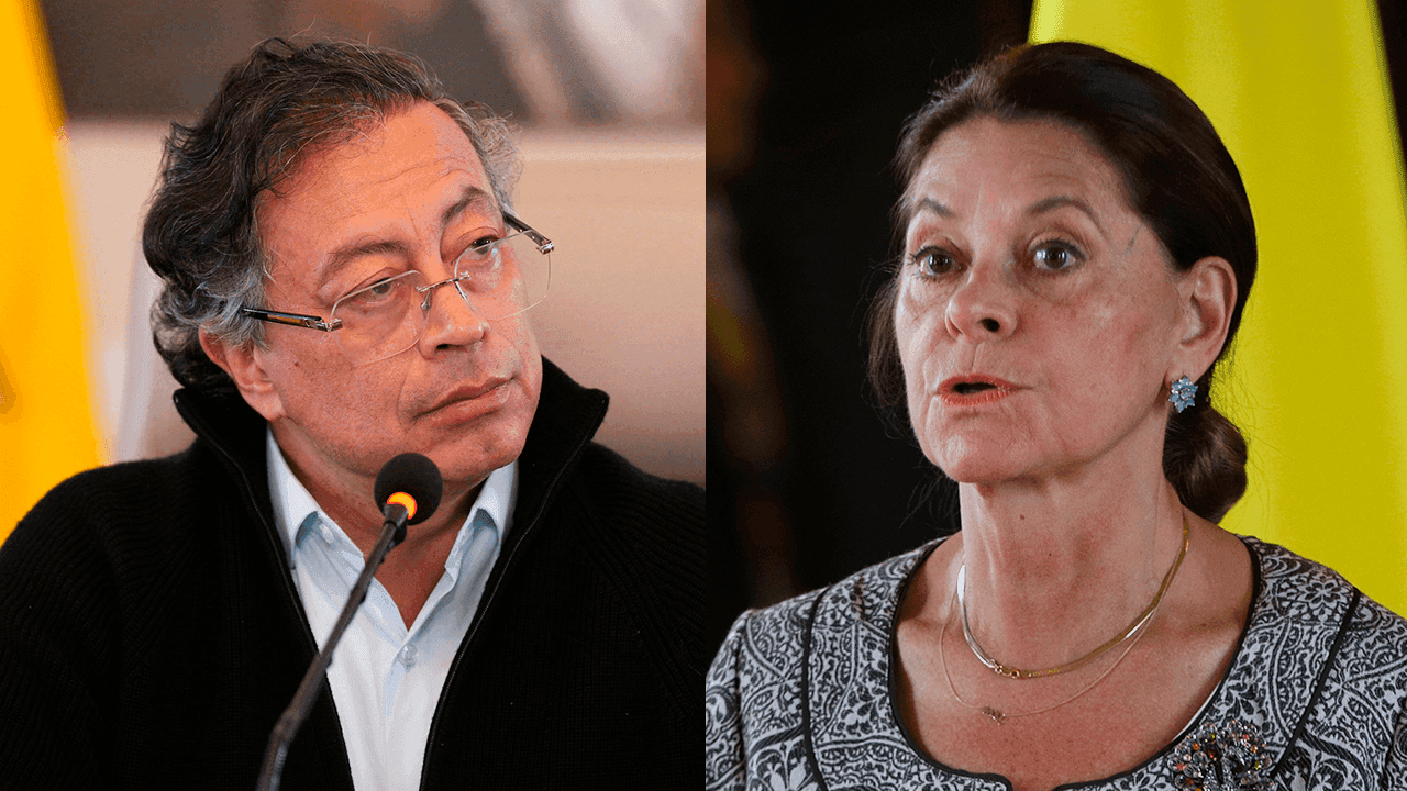 Petro y Marta Lucía