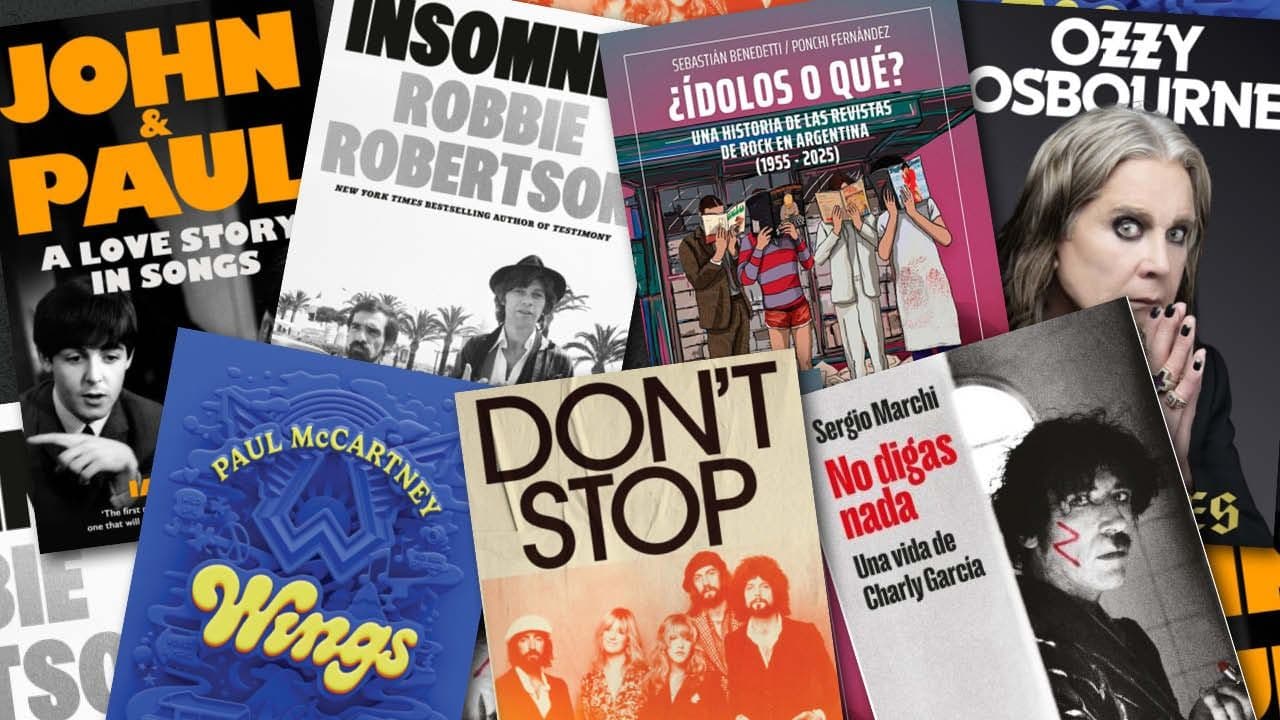 Libros de rock de 2025