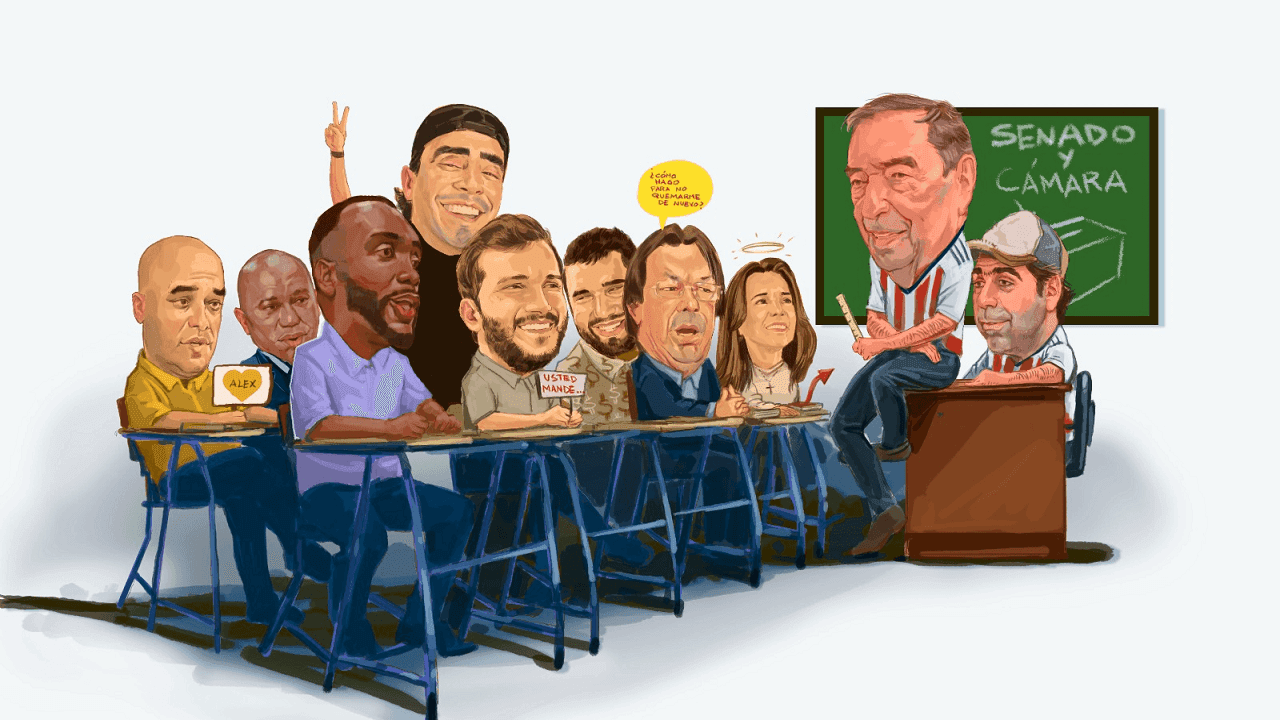 La nueva escuelita Char - ilustración Portada