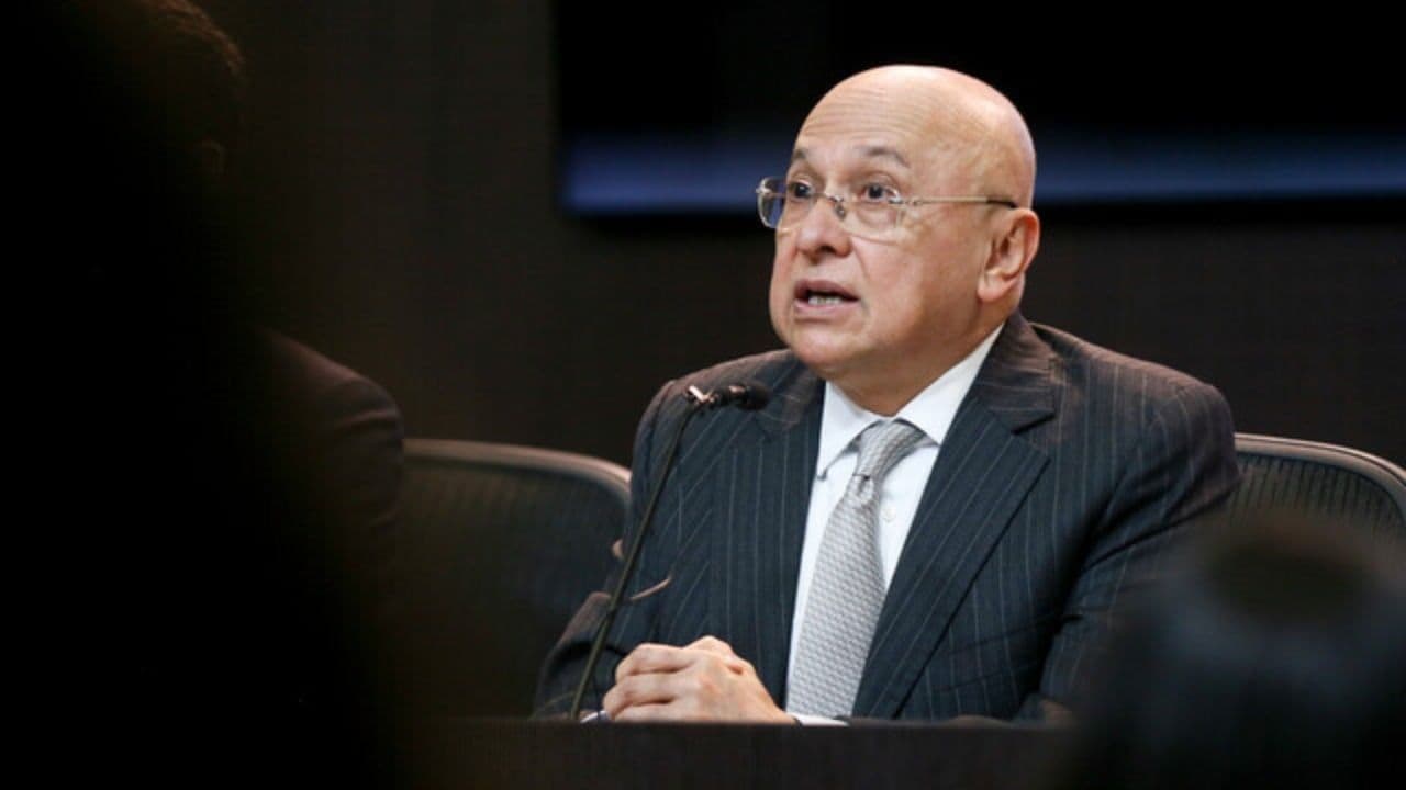 Eduardo Montealegre, ministro de Justicia saliente