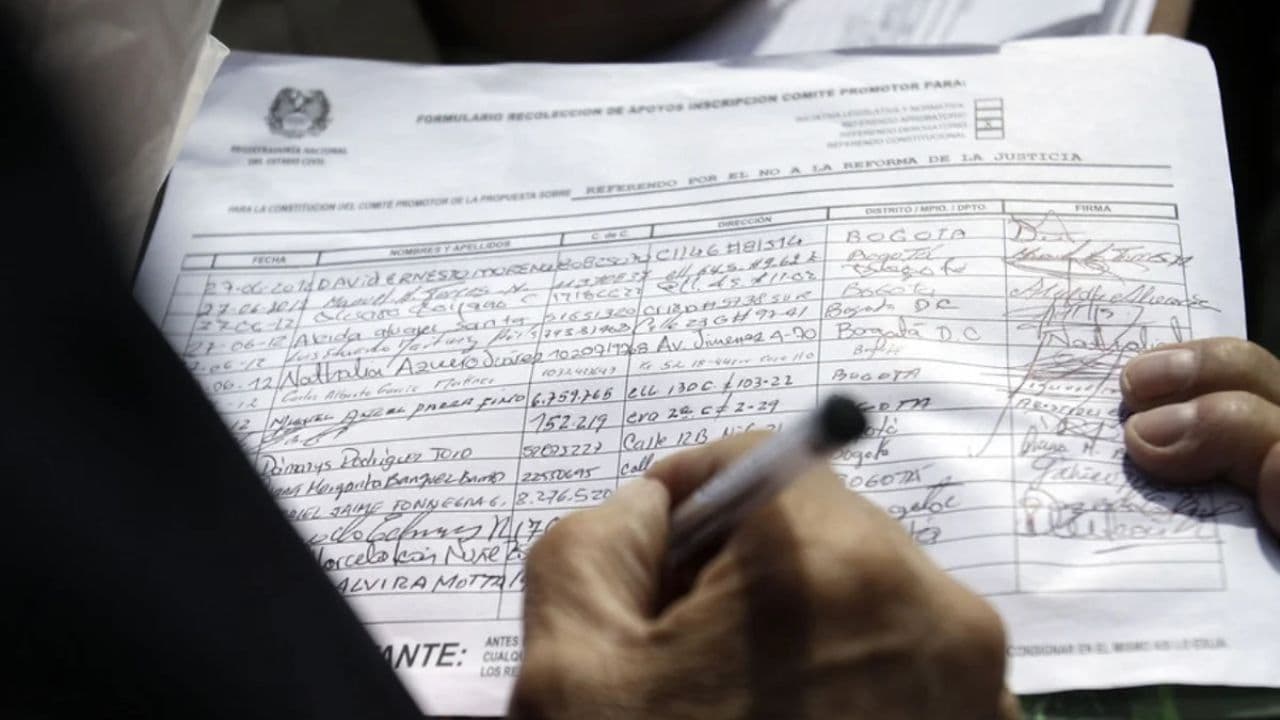 Procesos de recolección de firmas 2 Procesos de recolección de firmas 2