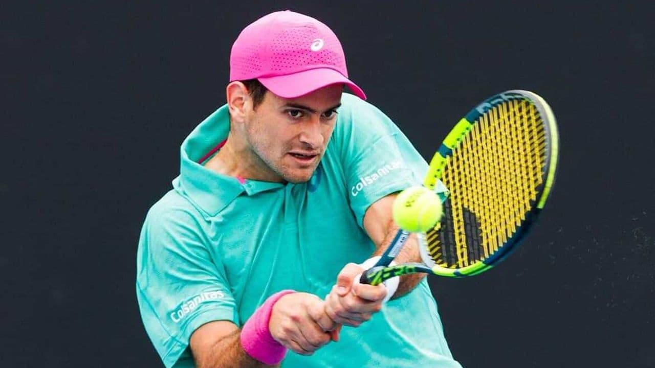 Nicolás Mejía, el tenista masculino mejor rankeado de Colombia