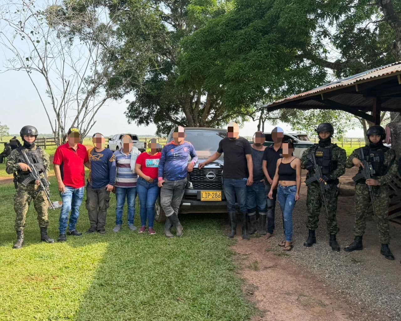 liberación secuestrados
