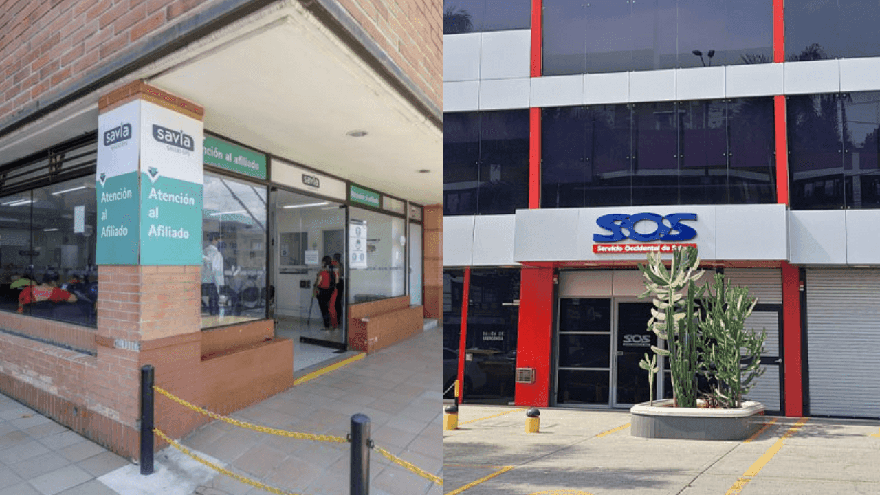 EPS Savia Salud y SOS. Créditos: Alcaldía de Medellín y EPS SOS