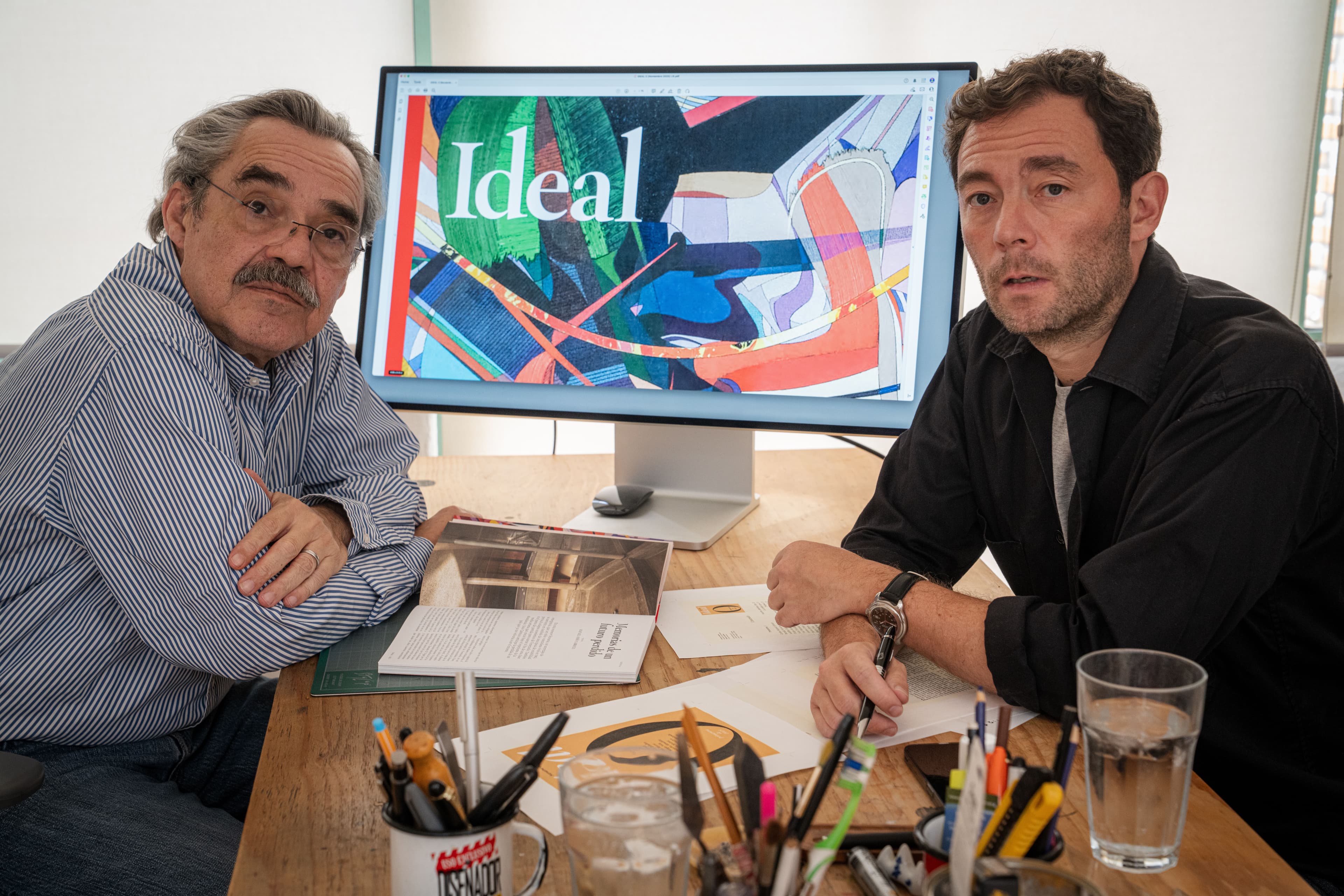 Gonzalo García Barcha y Felipe Restrepo