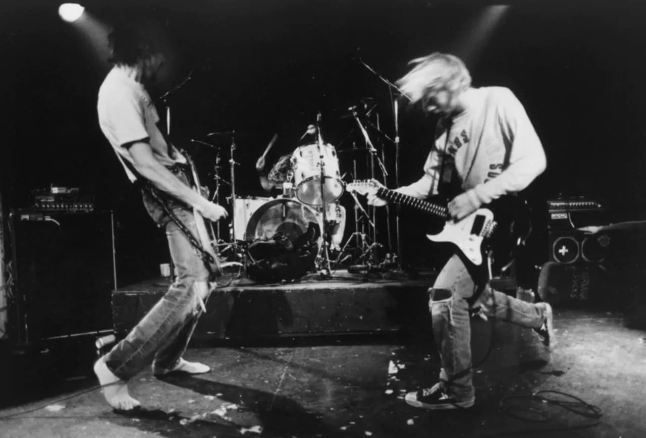 La música de Nirvana siempre caracterizada por su poder sobre el escenario