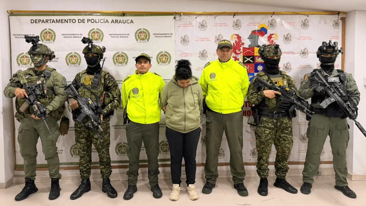 Capturan a alias La Churca, presunta integrante del ELN vinculada a un atentado en Boyacá 