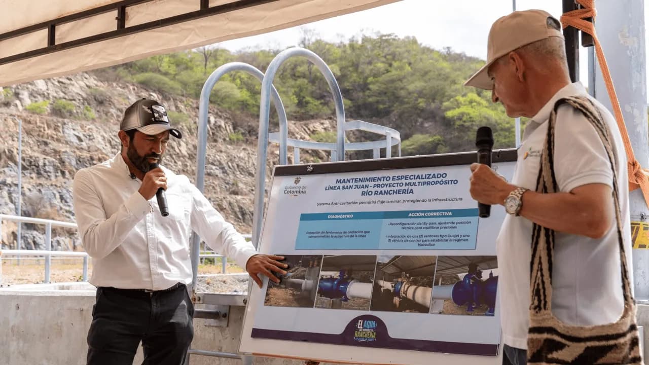 ADR entrega el Proyecto Ranchería: más de 45.000 personas tendrán acceso a agua potable en La Guajira