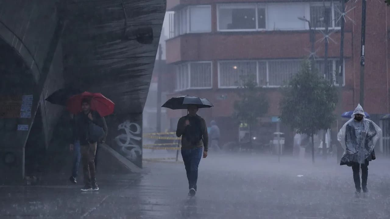 El Ideam prevé lluvias en varias regiones del país durante el fin de semana de elecciones. Créditos: Colprensa