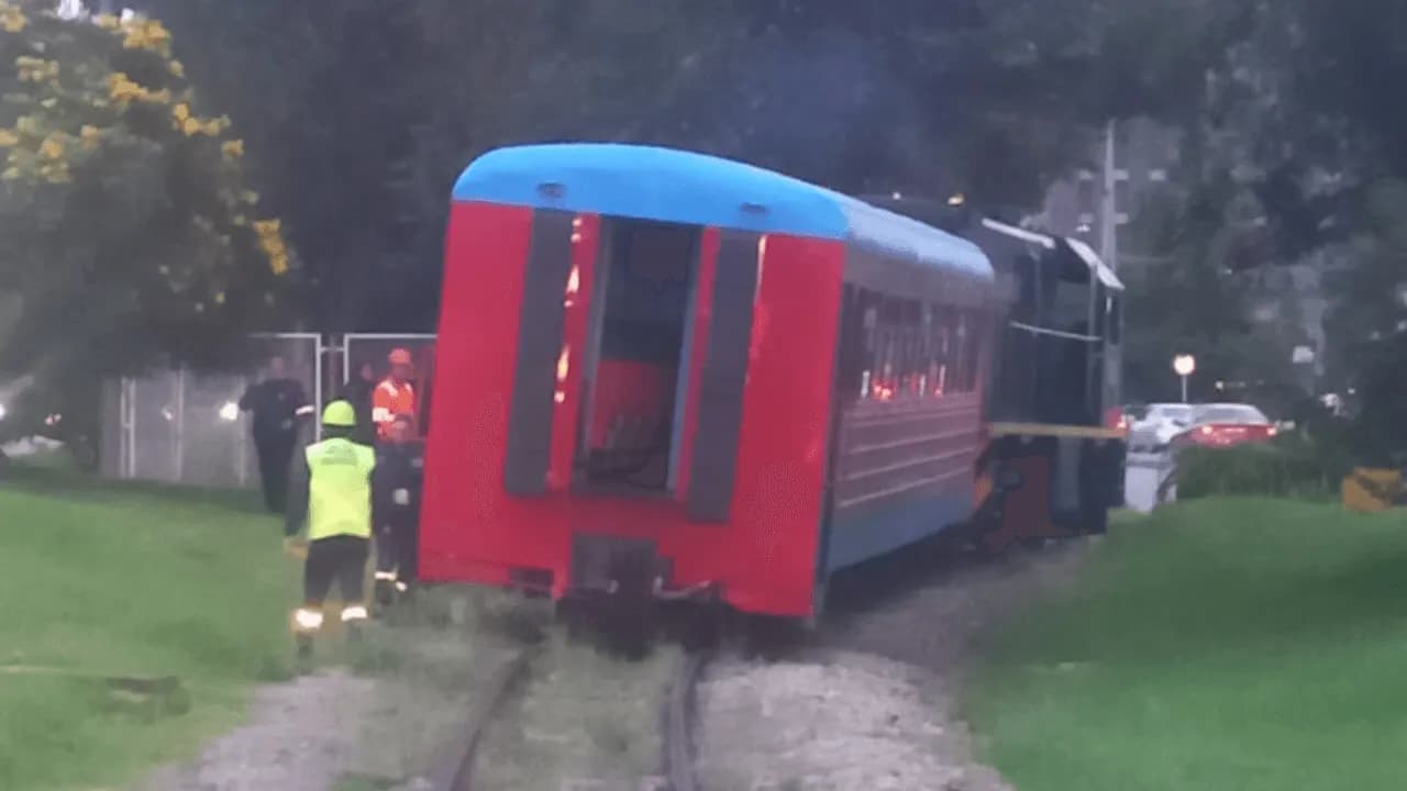 ¿Qué se sabe del descarrilamiento del Tren de la Sabana en Bogotá?: autoridades explican la emergencia