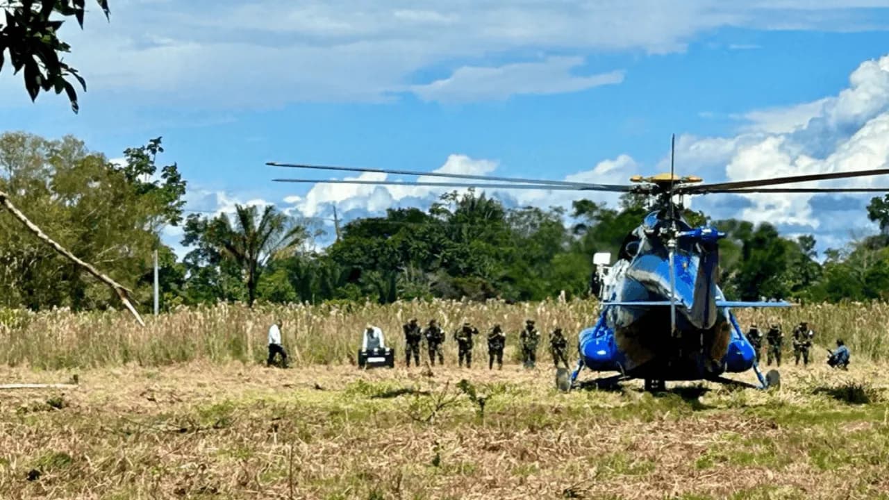 El último viaje a la zona donde 99 personas dejaron las armas