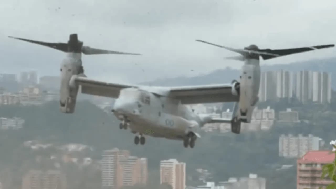 Estados Unidos realiza ejercicio militar en su embajada en Venezuela: helicópteros con tropas aterrizaron en Caracas