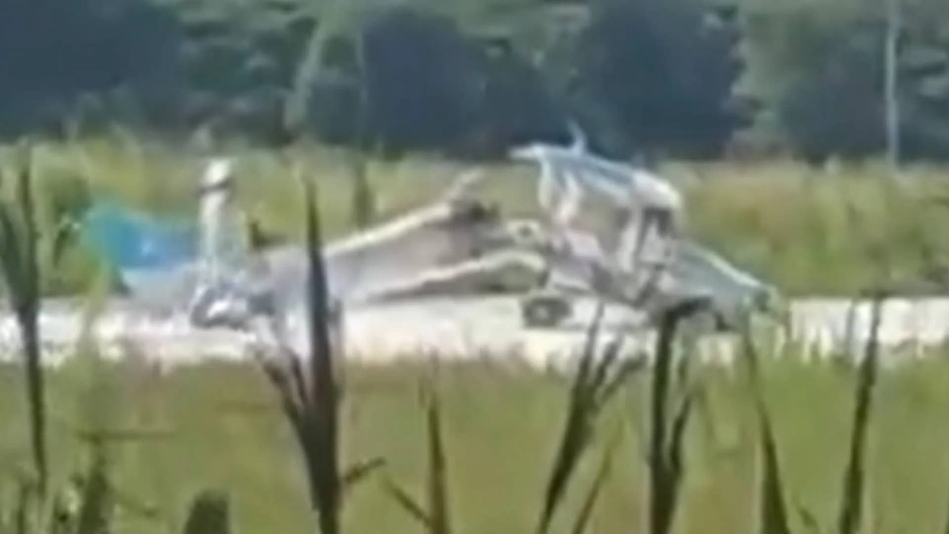 Avioneta de escuela de aviación se accidentó en el aeropuerto de Cartago