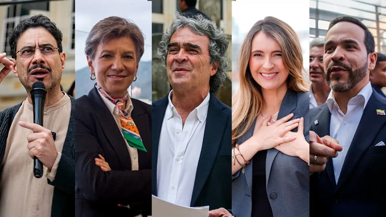 Candidatos presidenciales 2026
