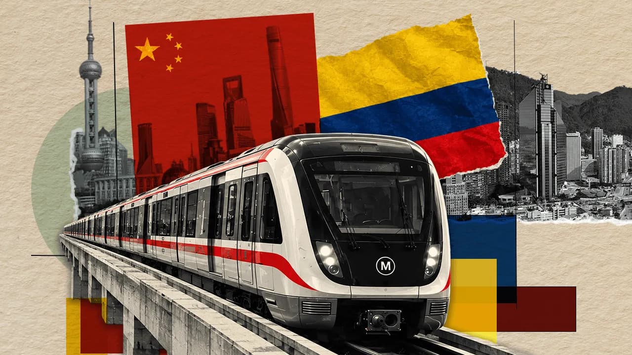 El metro de Bogotá, la puerta de entrada de las empresas chinas a los grandes proyectos férreos de Colombia