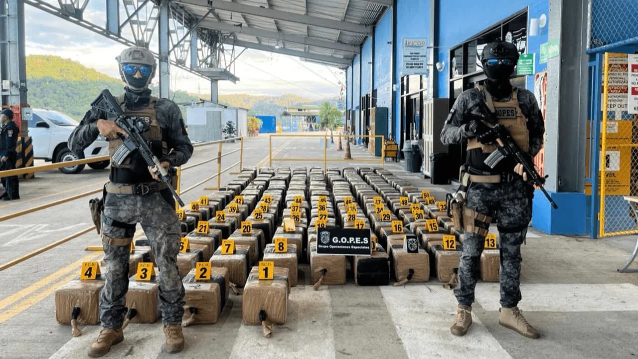 Incautan 2,6 toneladas de cocaína en operación entre Colombia y Costa Rica: avaluadas en 20 millones de dólares