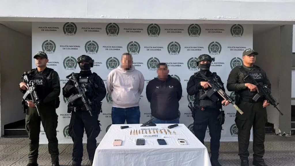 Capturan a dos presuntos cabecillas del Tren de Aragua en Manizales: uno estaba en lista OFAC