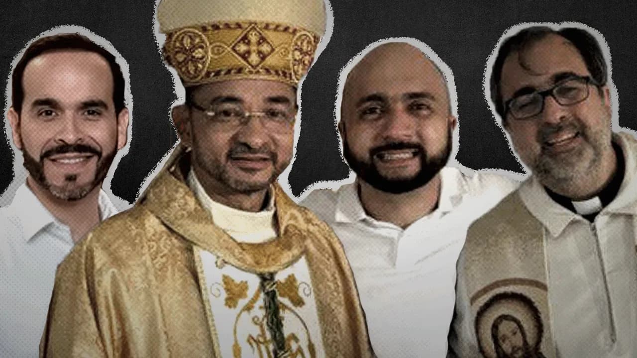 El enigmático rito al que invitaron a un obispo, un exorcista y dos primos del presidente De la Espriella