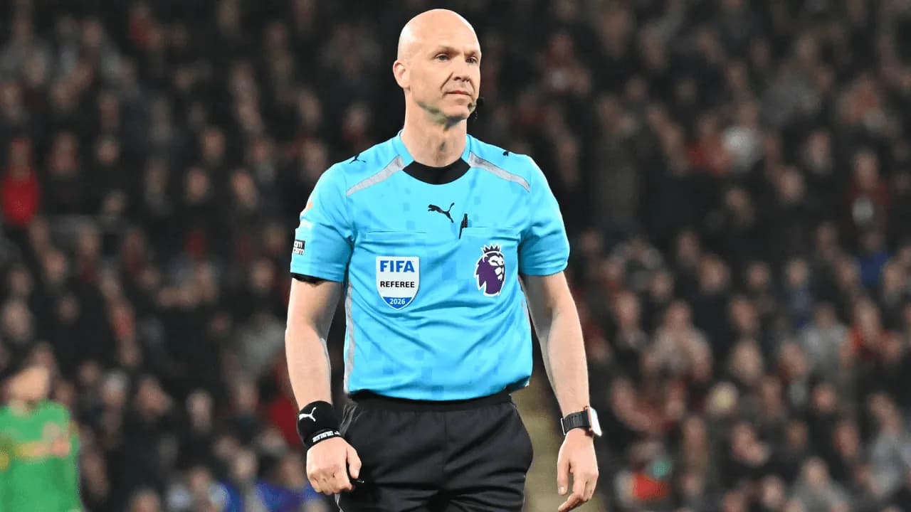 ¿Quién es Anthony Taylor, el árbitro inglés que dirigirá el debut de Colombia ante Uzbekistán en el Mundial?