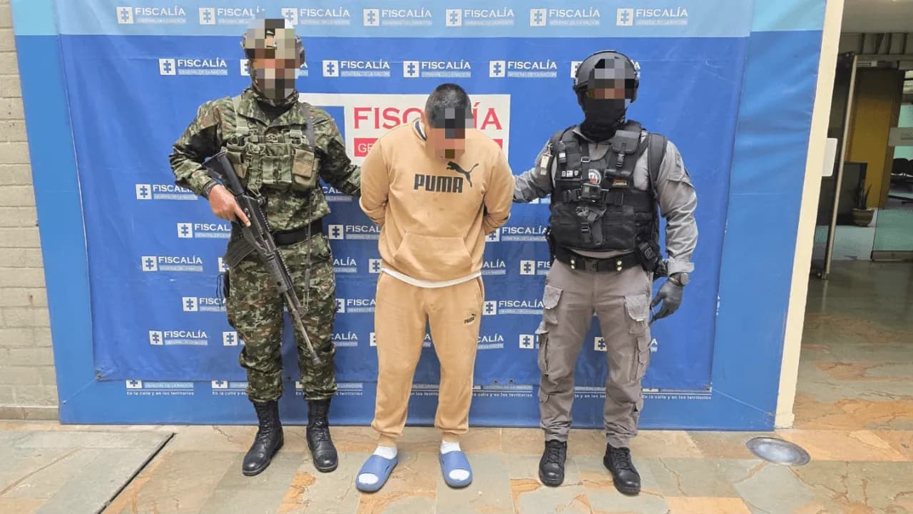 Capturan en Medellín a presunto integrante del Clan del Golfo solicitado en extradición por Estados Unidos