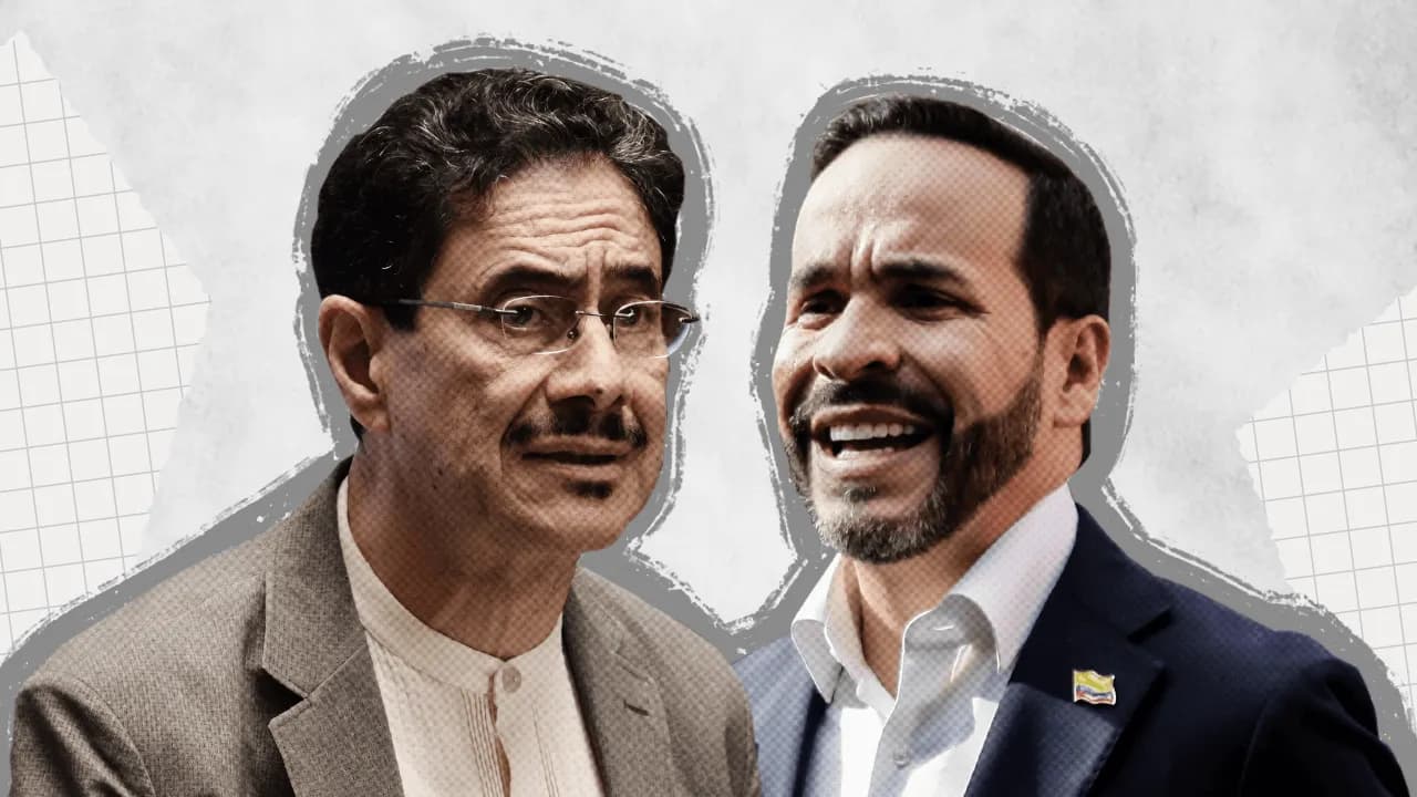 Iván Cepeda y Abelardo de la Espriella