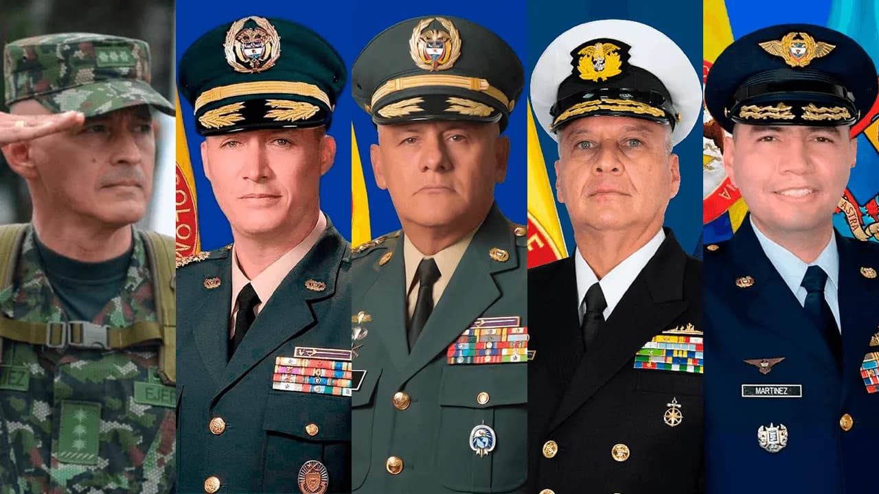 El presidente De la Espriella anuncia nueva cúpula militar