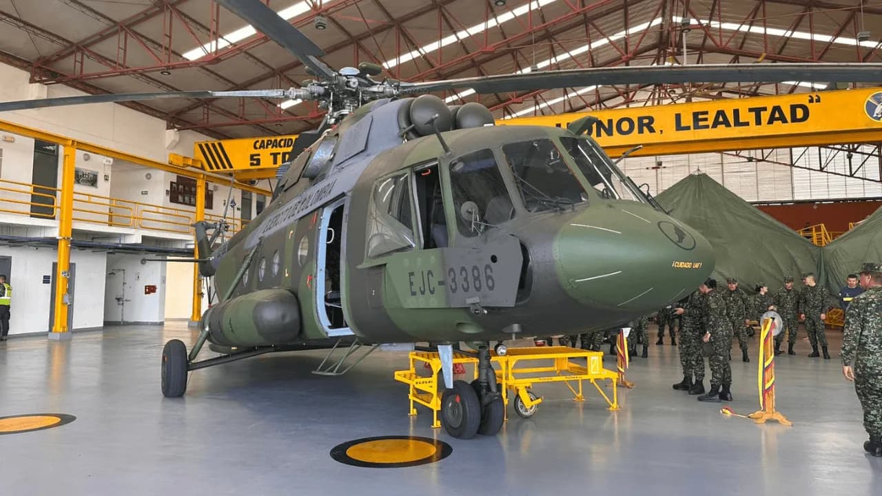 Ejército extiende por primera vez la vida útil de un helicóptero MI-17: la aeronave recibió 500 horas más de vuelo
