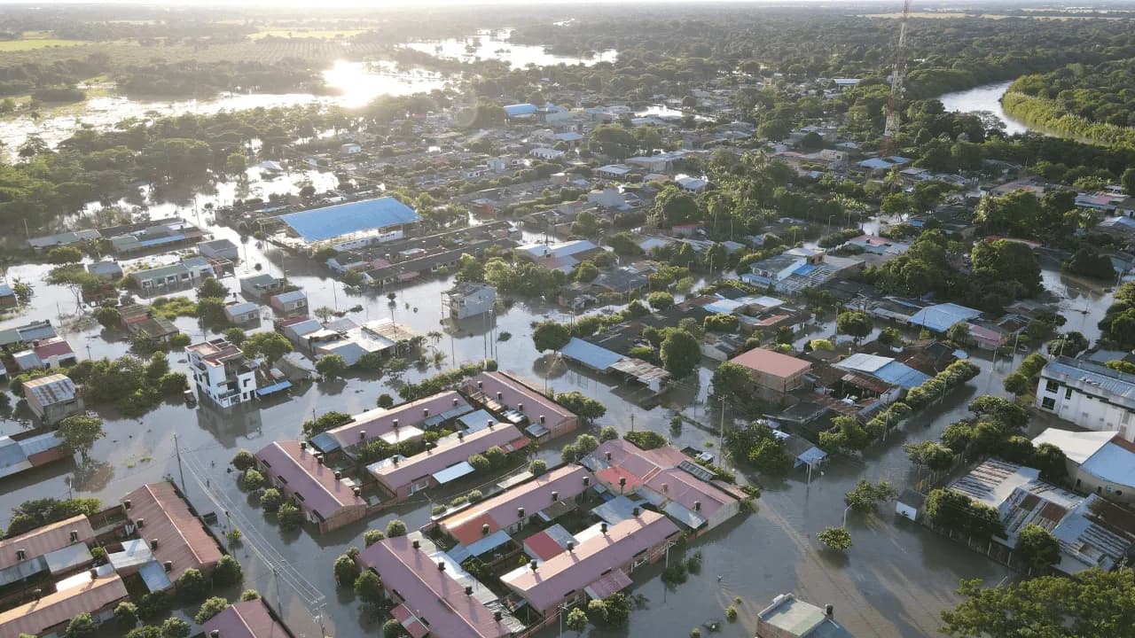 Cerca de 7.000 familias afectadas por las lluvias en Casanare: San Luis de Palenque intenta recuperarse tras inundación