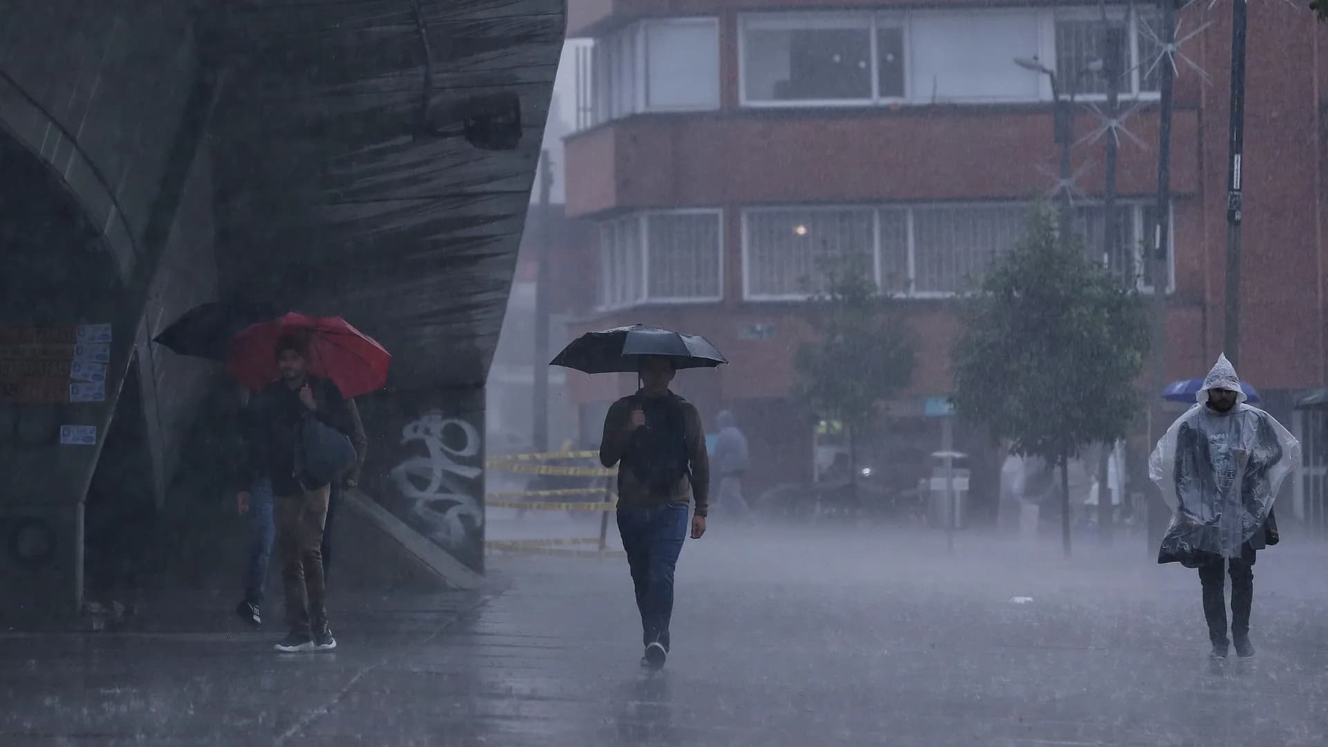 El Ideam prevé lluvias en varias regiones del país durante el fin de semana de elecciones. Créditos: Colprensa
