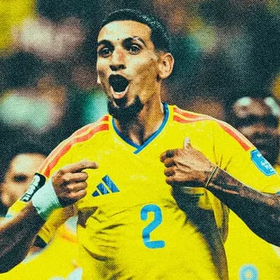 Daniel Muñoz, goleador de Colombia en el Mundial 
